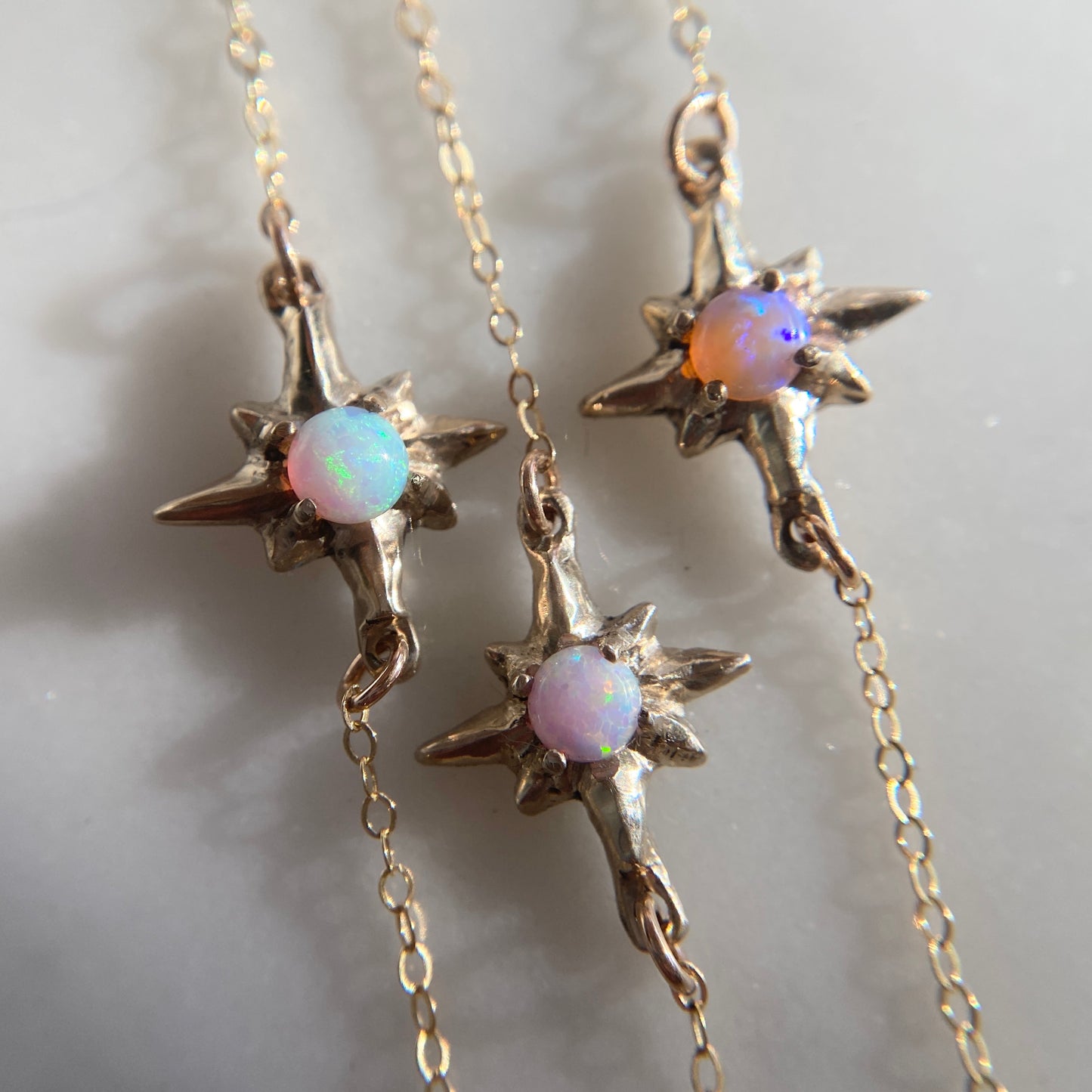 Fantasy Opal Star Chokers - One of a kinds