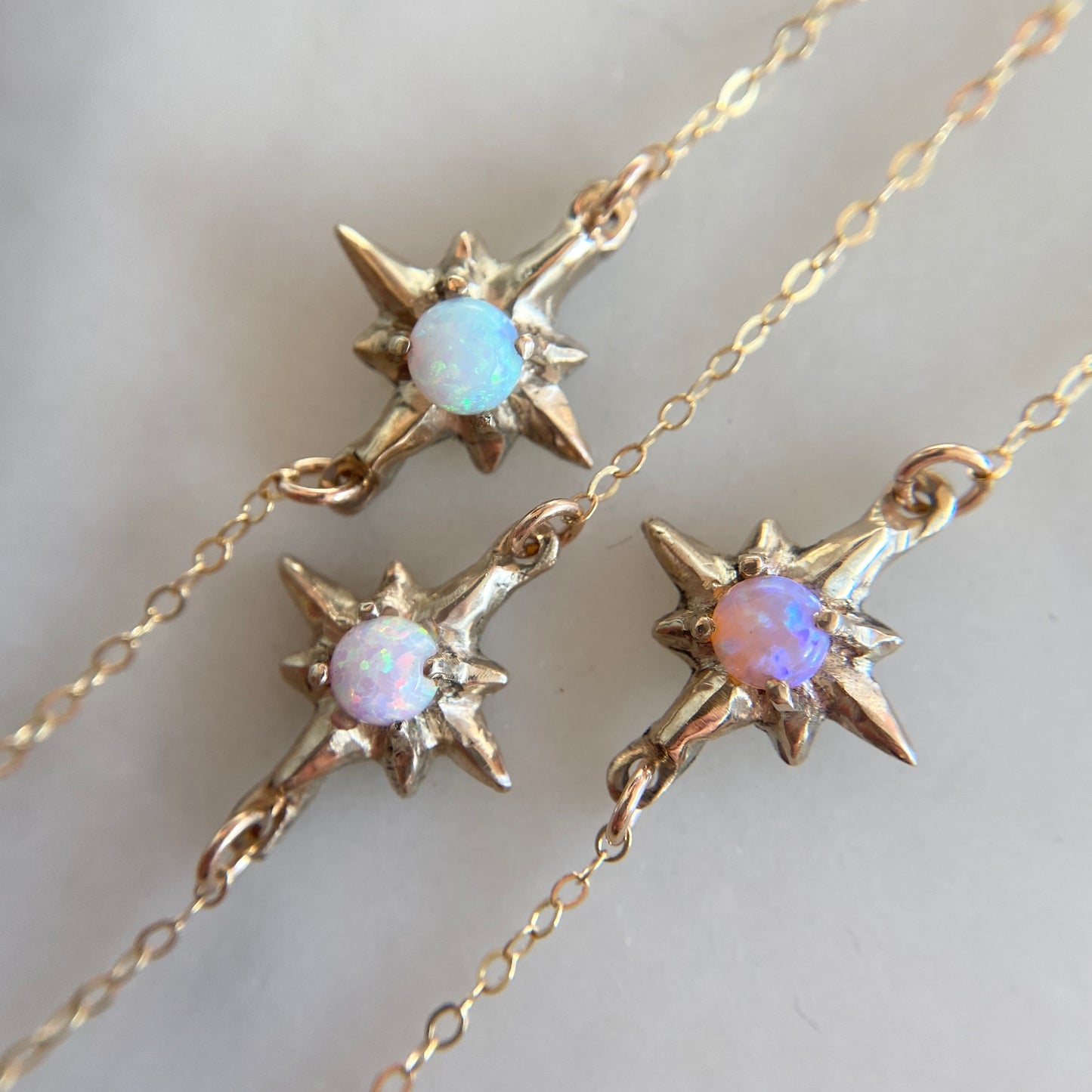 Fantasy Opal Star Chokers - One of a kinds
