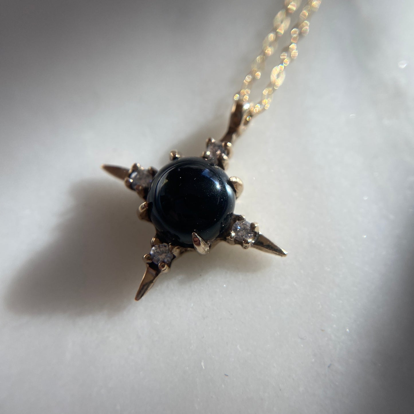 Onyx Divinity Necklace