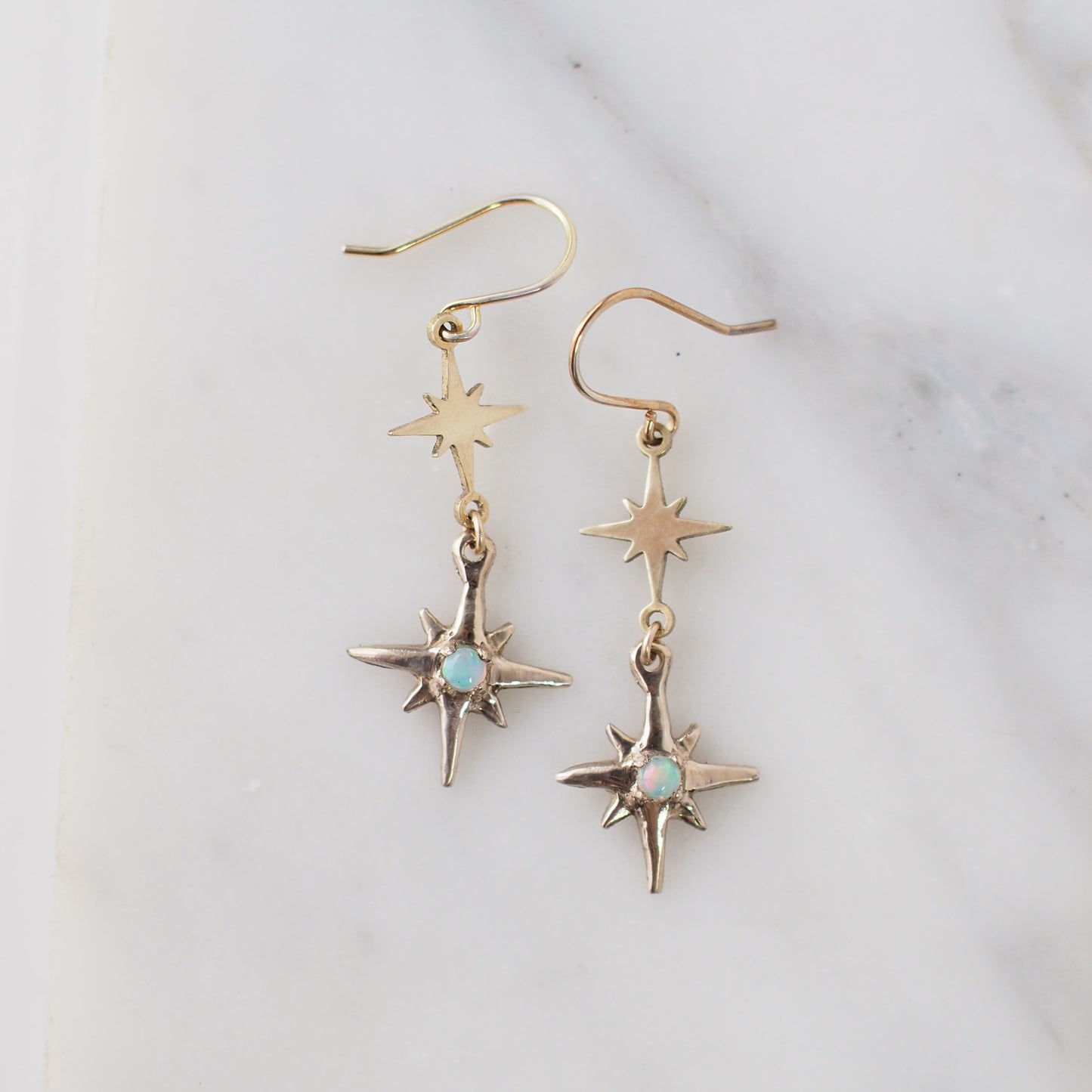 Mini Polaris Charm Earrings