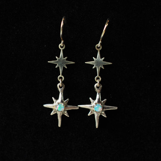 Mini Polaris Charm Earrings