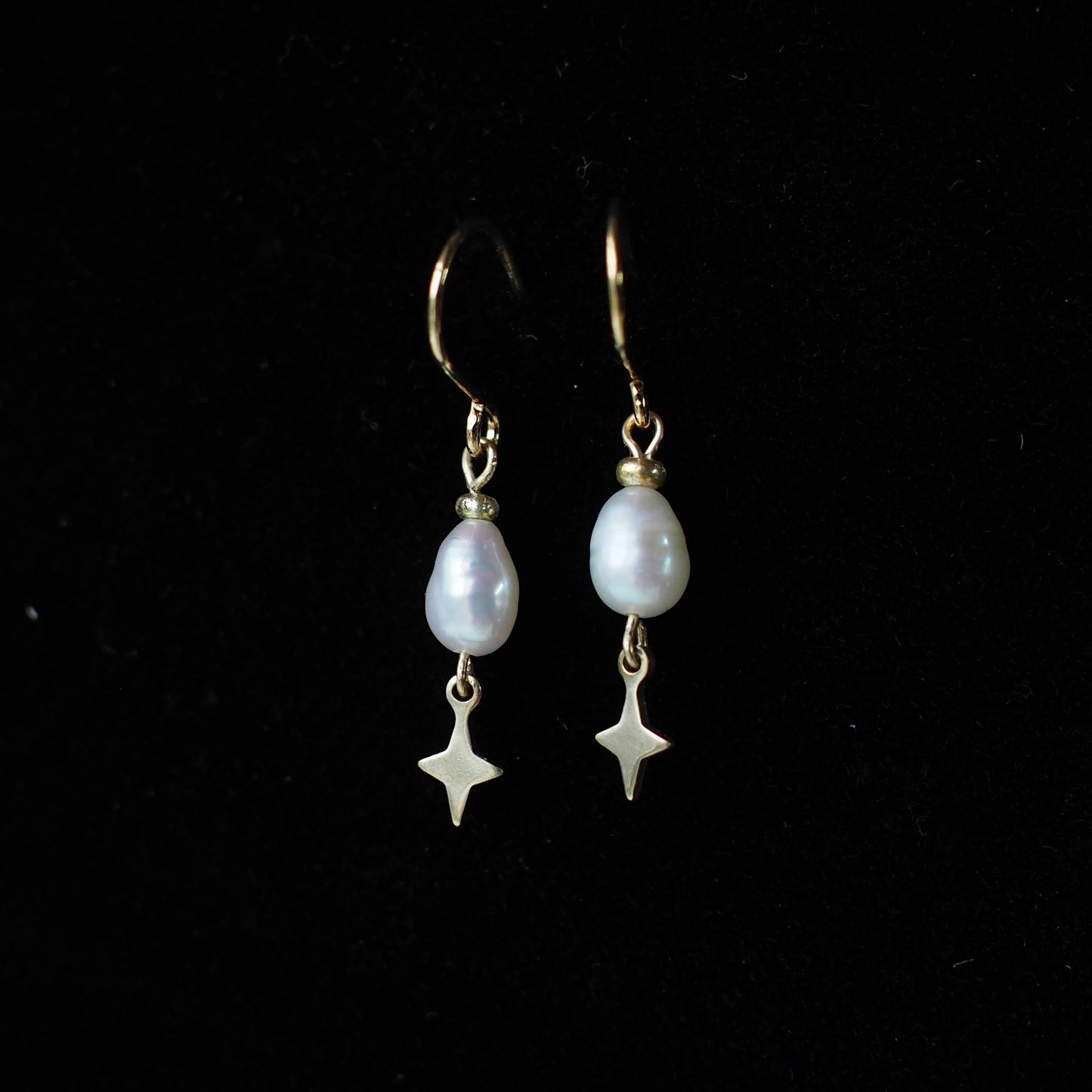 Cosmic Pearl Earrings