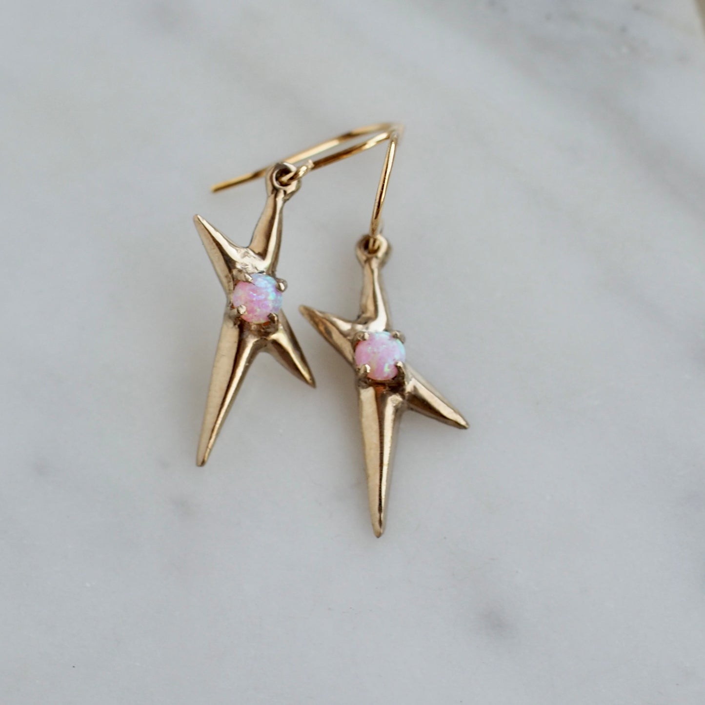 Spark Earrings - Fantasy Opal - One of a Kind