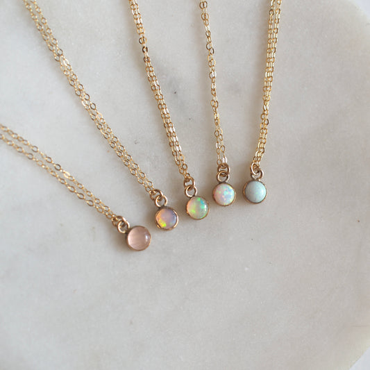 Dainty Gemstone Choker
