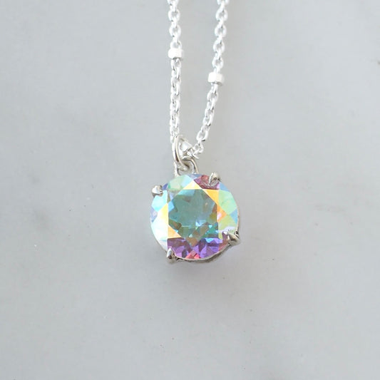 Rainbow Aura Necklace - One of a Kind