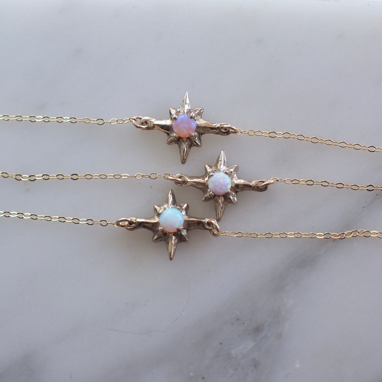 Fantasy Opal Star Chokers - One of a kinds