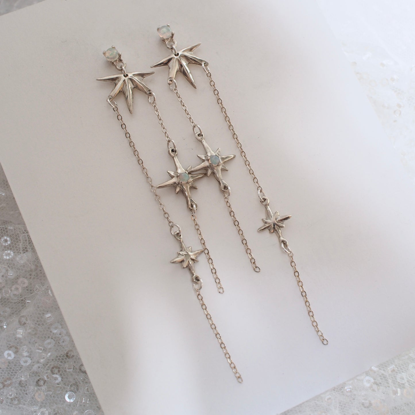 Constellation Statement Earrings - One of a Kind