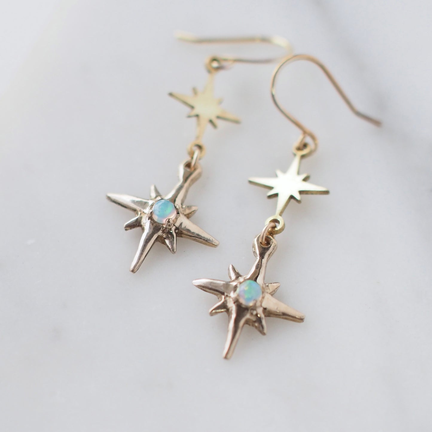 Mini Polaris Charm Earrings