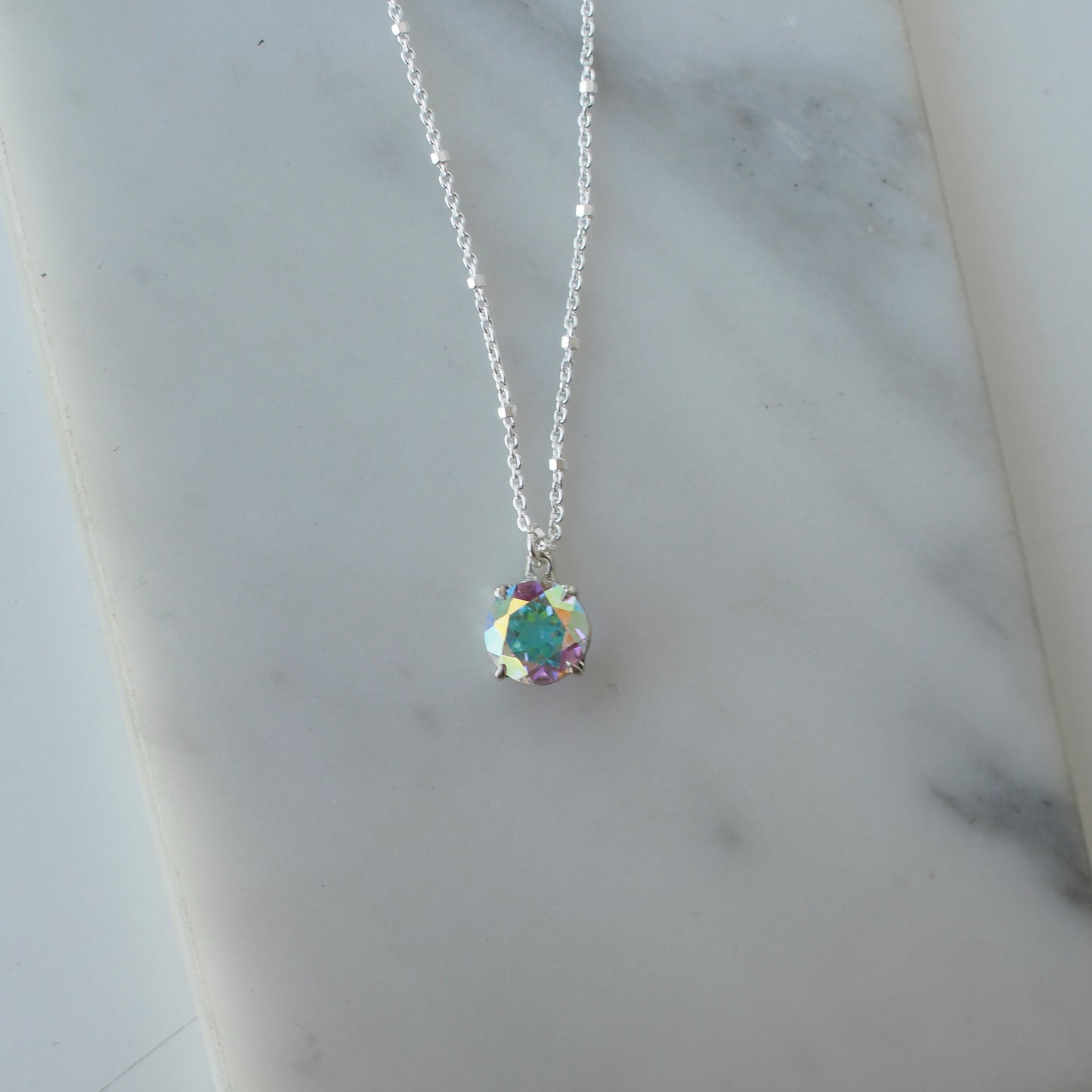 Rainbow Aura Necklace - One of a Kind