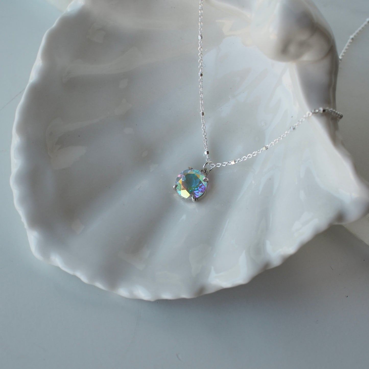 Rainbow Aura Necklace - One of a Kind