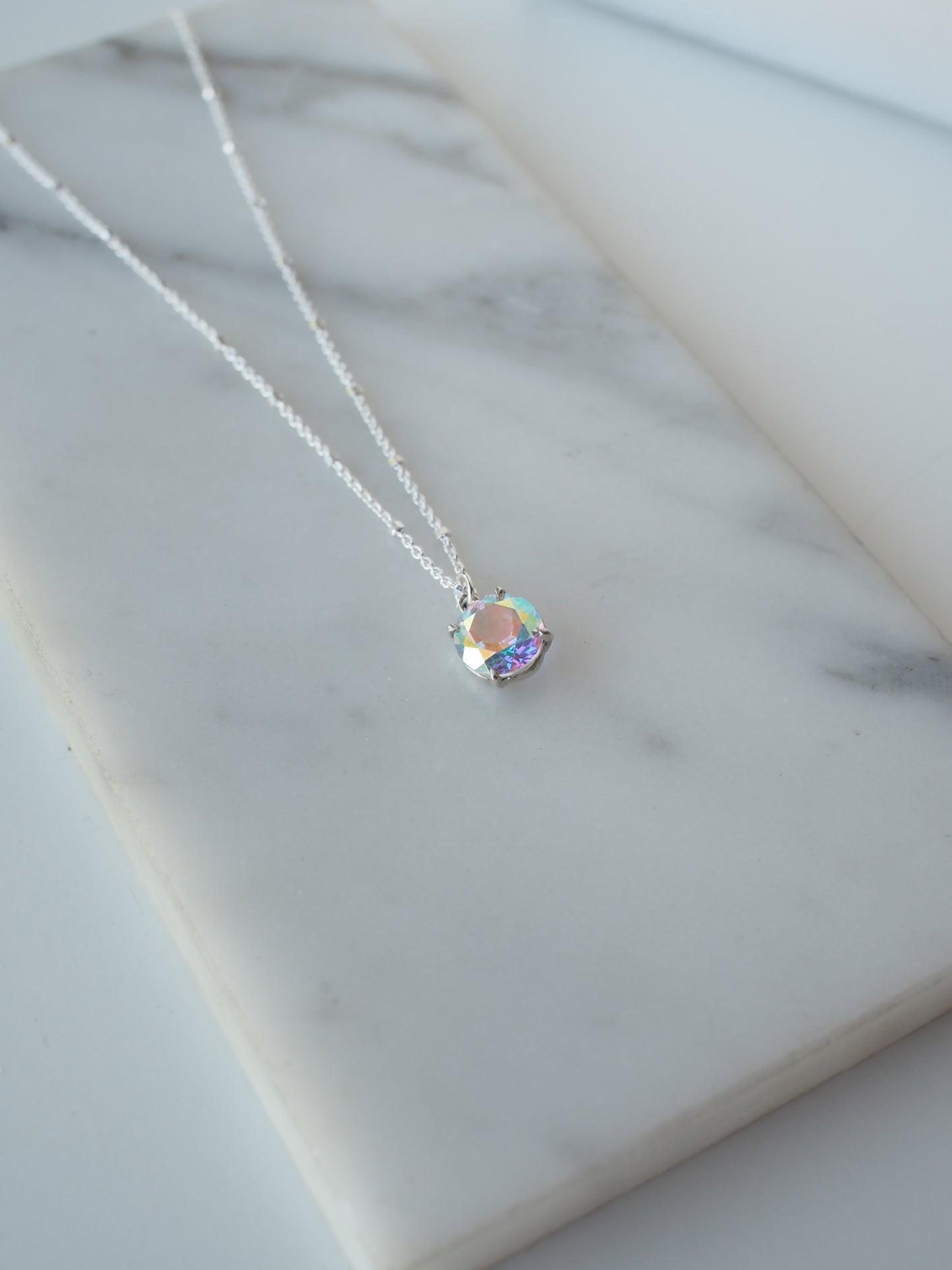 Rainbow Aura Necklace - One of a Kind