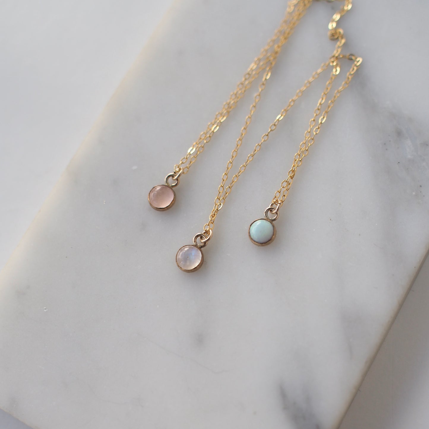 Gemstone Drop Choker