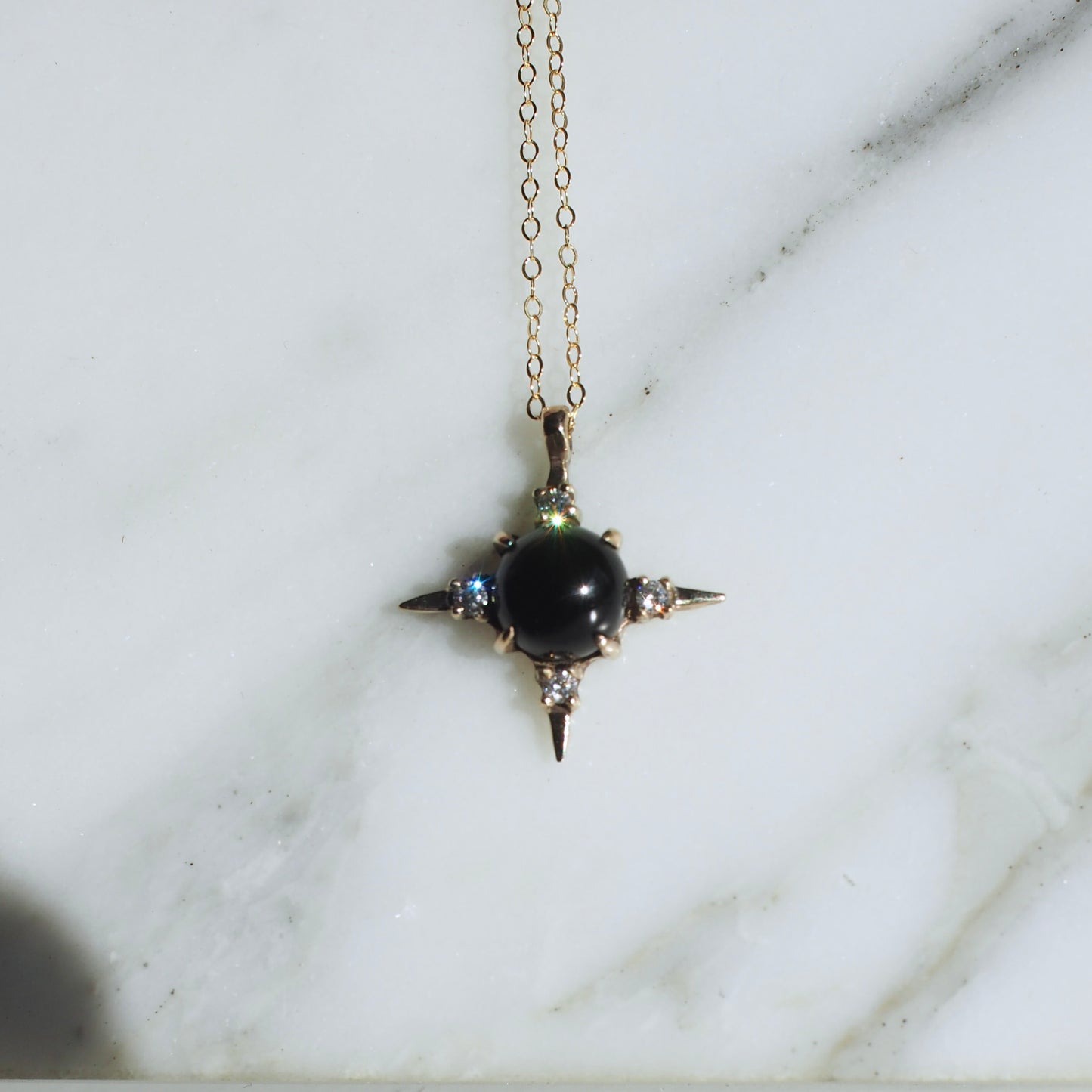 Onyx Divinity Necklace