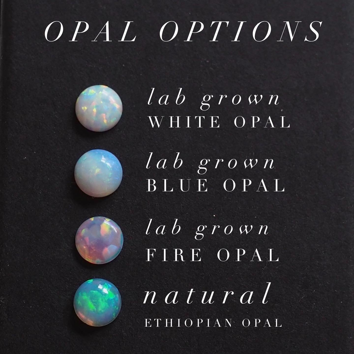 Iron Oxide 5mm Opal options