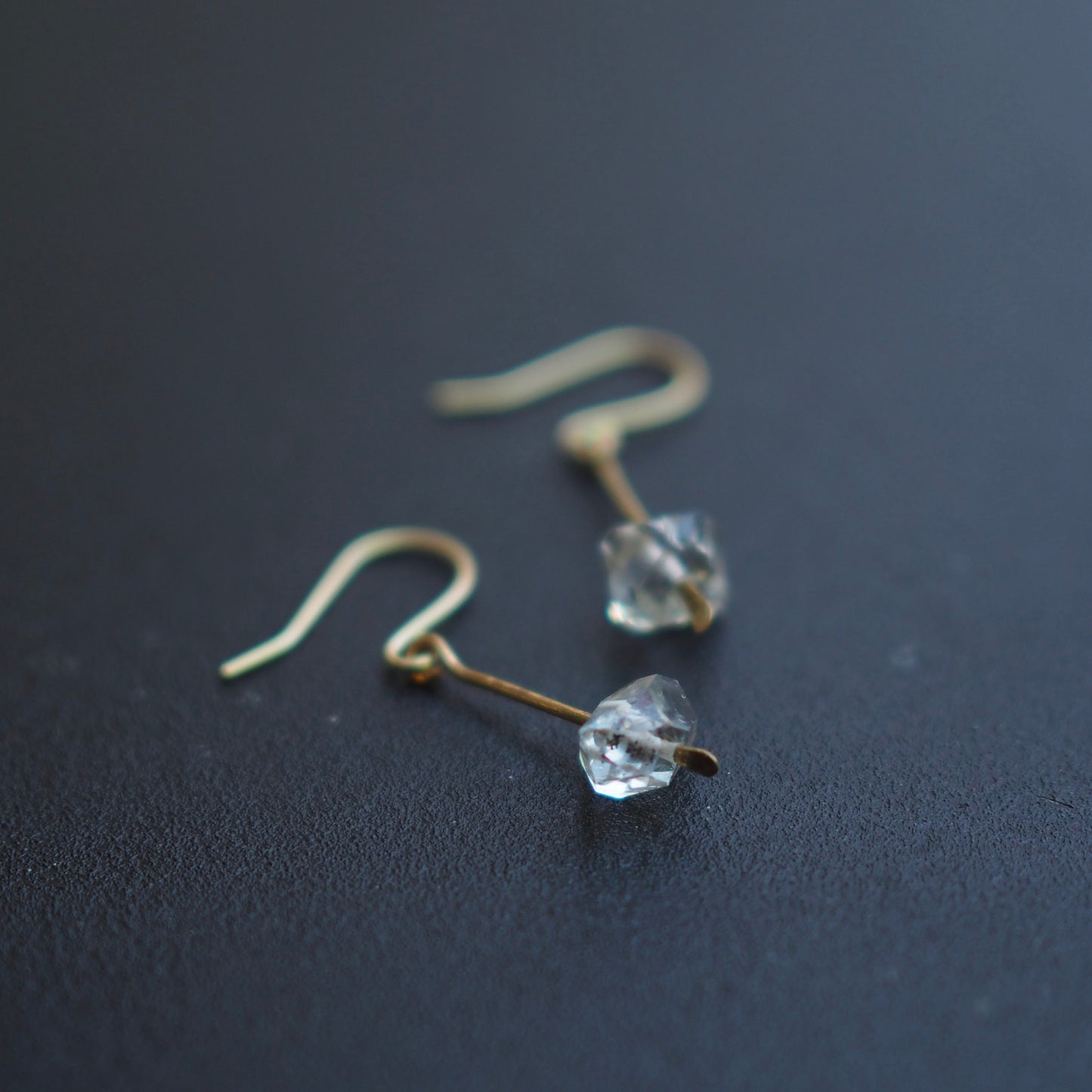 Dainty Herkimer Earrings