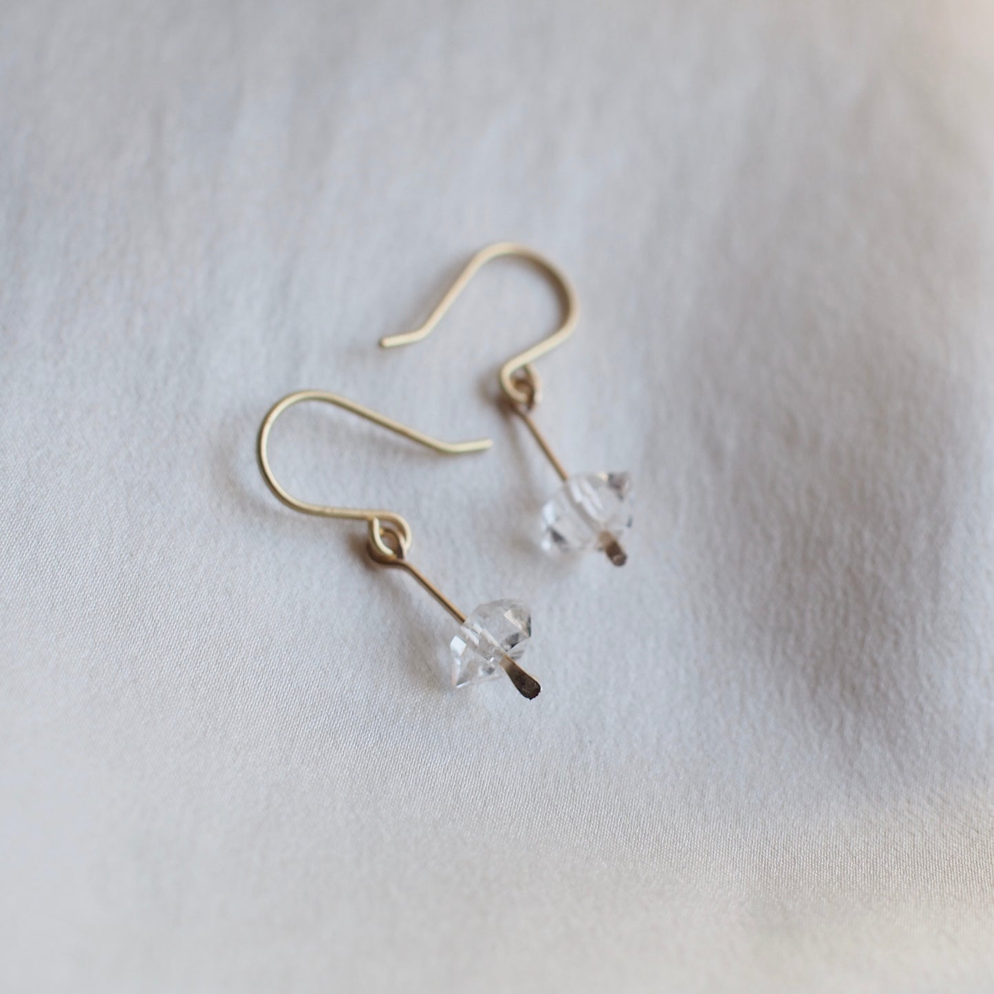 Dainty Herkimer Earrings