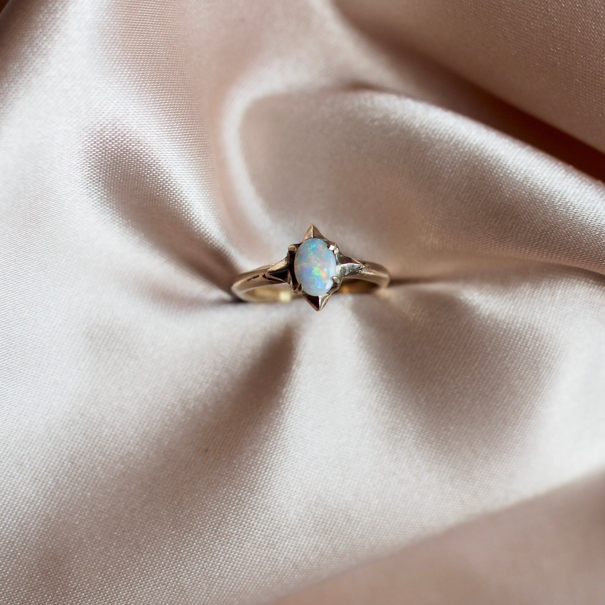 Stardust Opal Ring